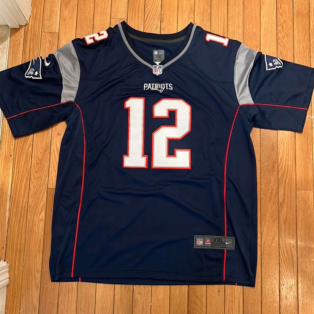 Nike NFL On Field Stitched Tom Brady New England Patriots Jersey Size XXL GOAT